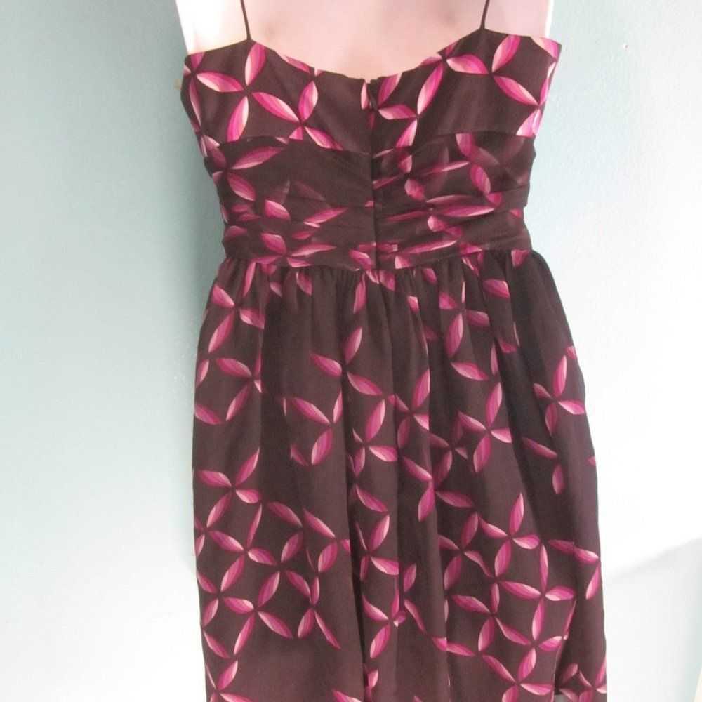 Anthropologie Julie Brown Silk Dress Size S - image 6