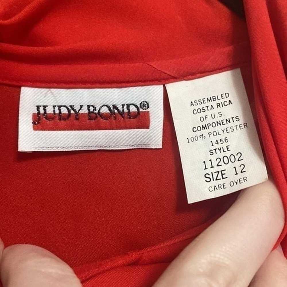 Vintage Judy Bond Red Blouse - image 2