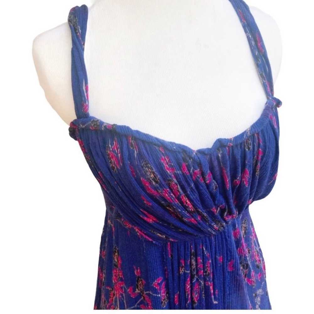 Vintage Free People Crinkle Wrap Twist Top - image 5