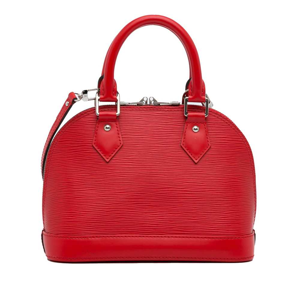 Red Louis Vuitton Epi Alma BB Satchel - image 3