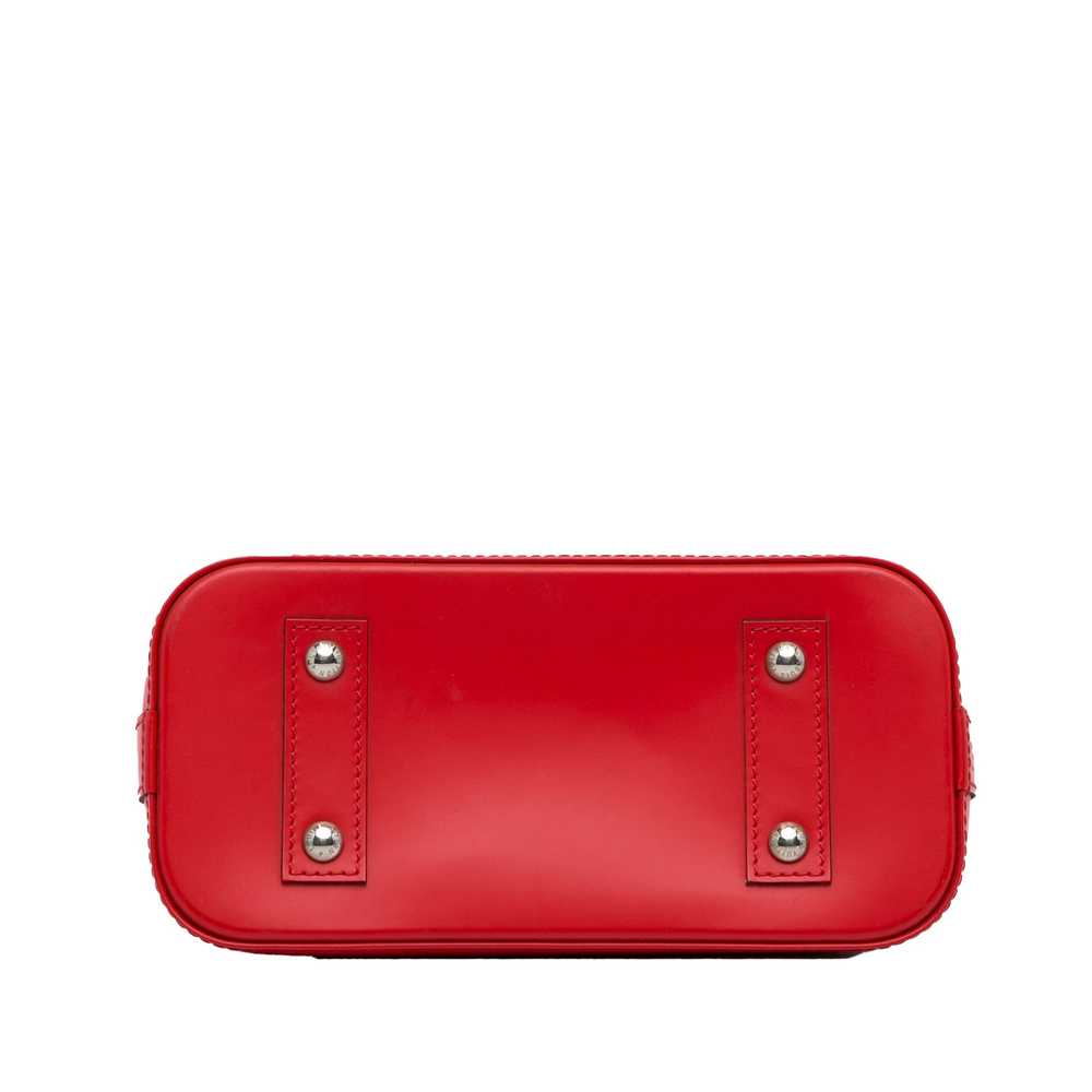 Red Louis Vuitton Epi Alma BB Satchel - image 5