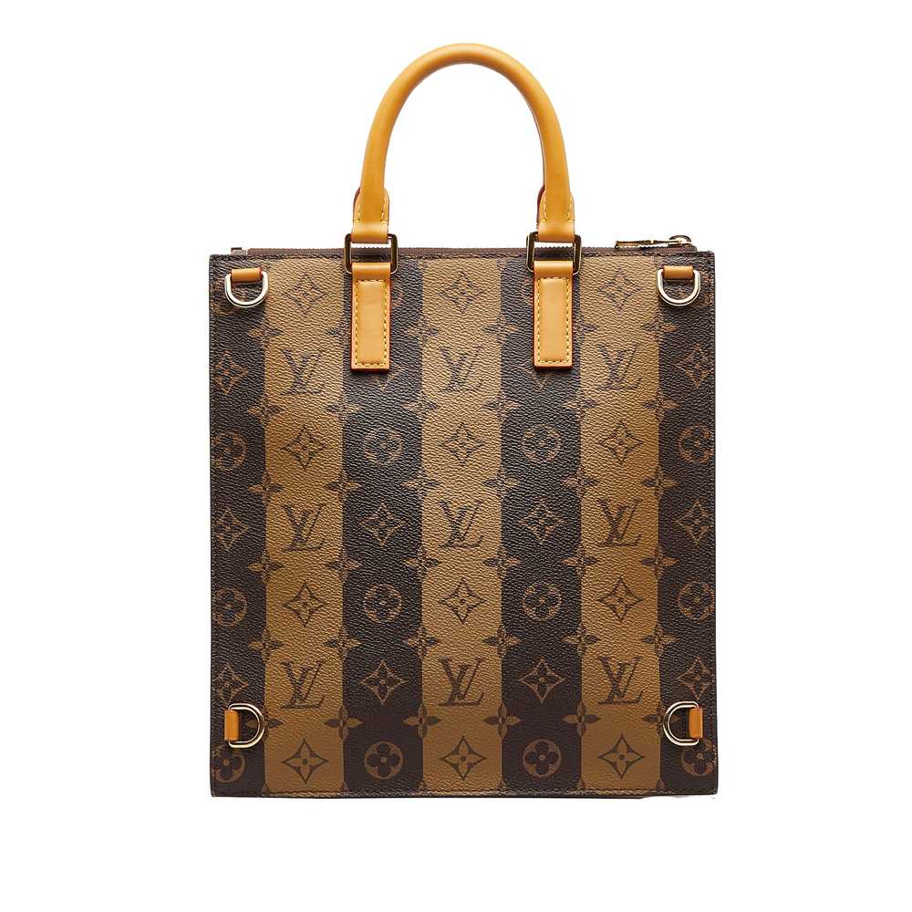 Brown Louis Vuitton x Nigo Monogram Sac Plat Cros… - image 3