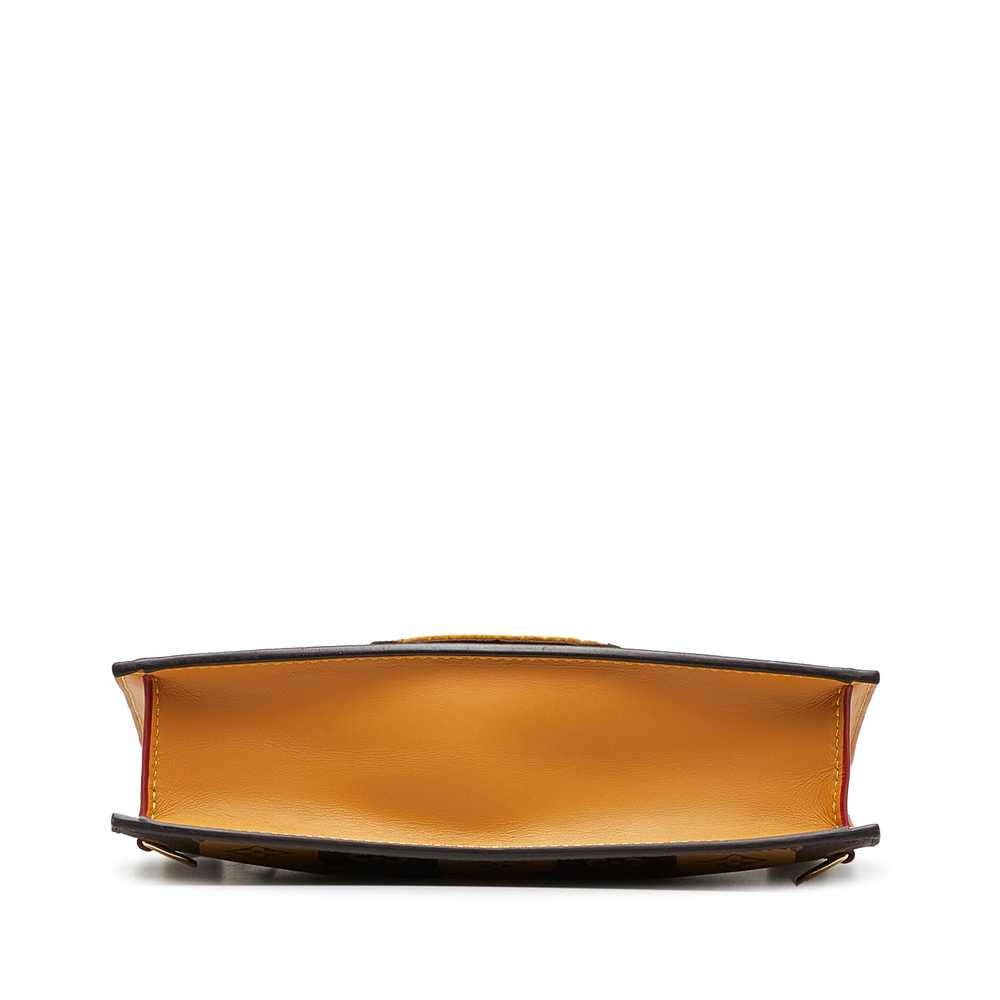 Brown Louis Vuitton x Nigo Monogram Sac Plat Cros… - image 4