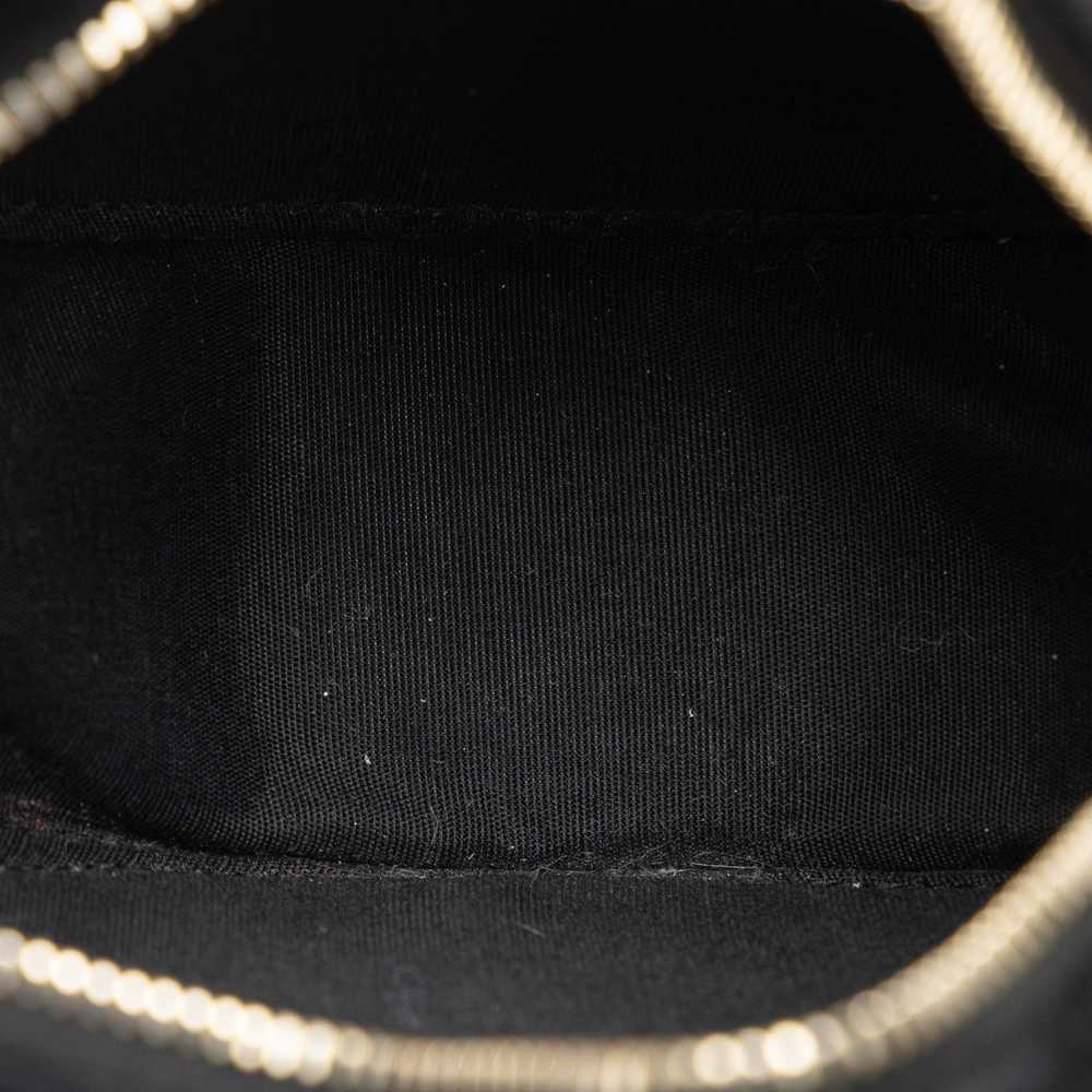 Black Chanel Velvet Pearl Sequin Round Crossbody - image 5