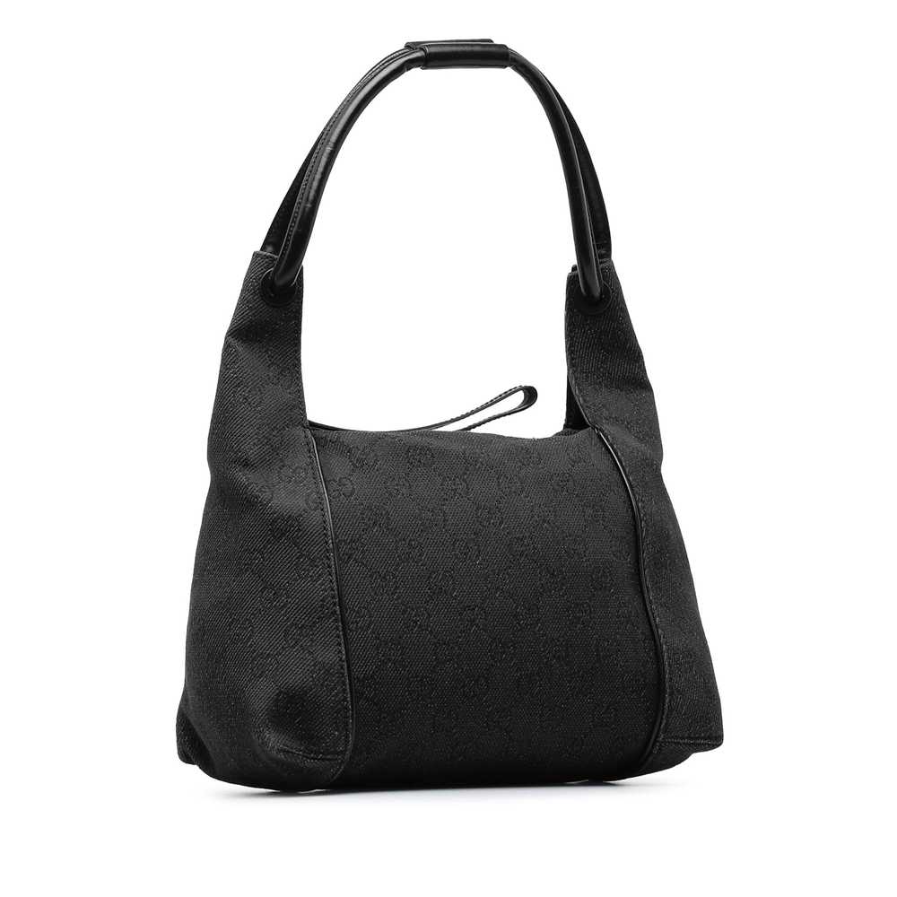 Gray Gucci GG Denim Shoulder Bag - image 2