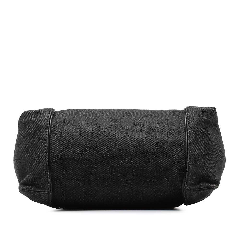 Gray Gucci GG Denim Shoulder Bag - image 4