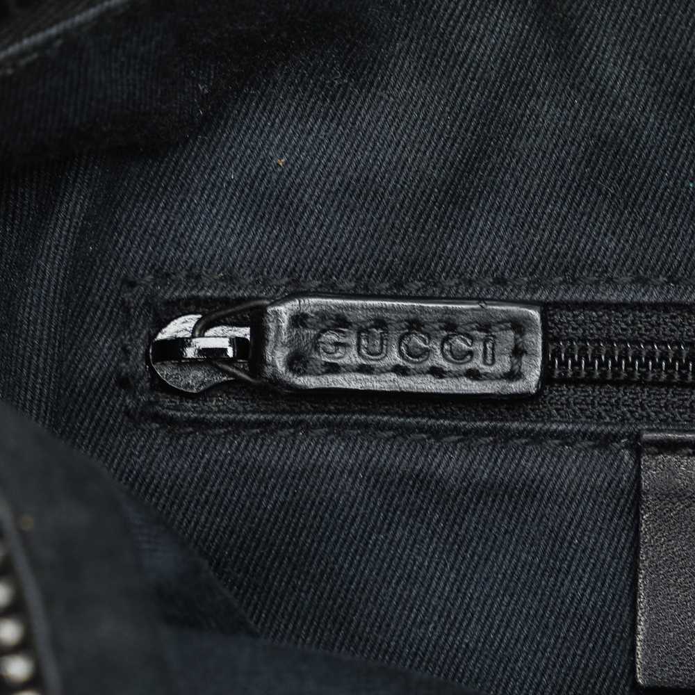 Gray Gucci GG Denim Shoulder Bag - image 8