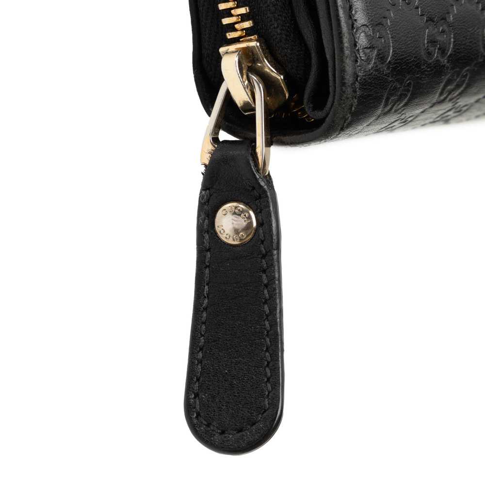 Black Gucci Microguccissima Long Wallet - image 11