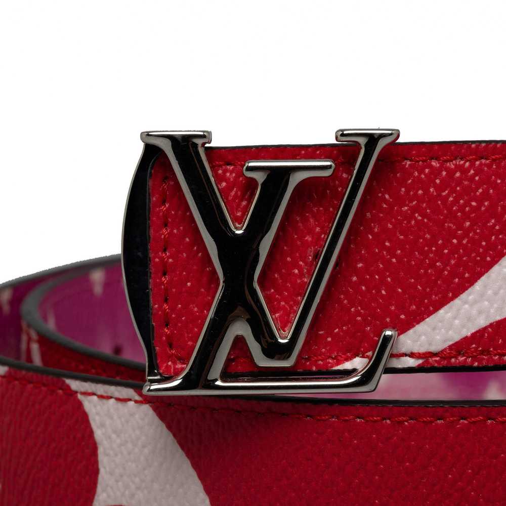 Red Louis Vuitton Monogram Giant Iconic Reversibl… - image 4