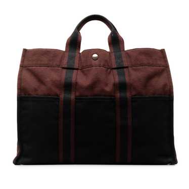 Black Hermès Fourre Tout GM Tote Bag - image 1
