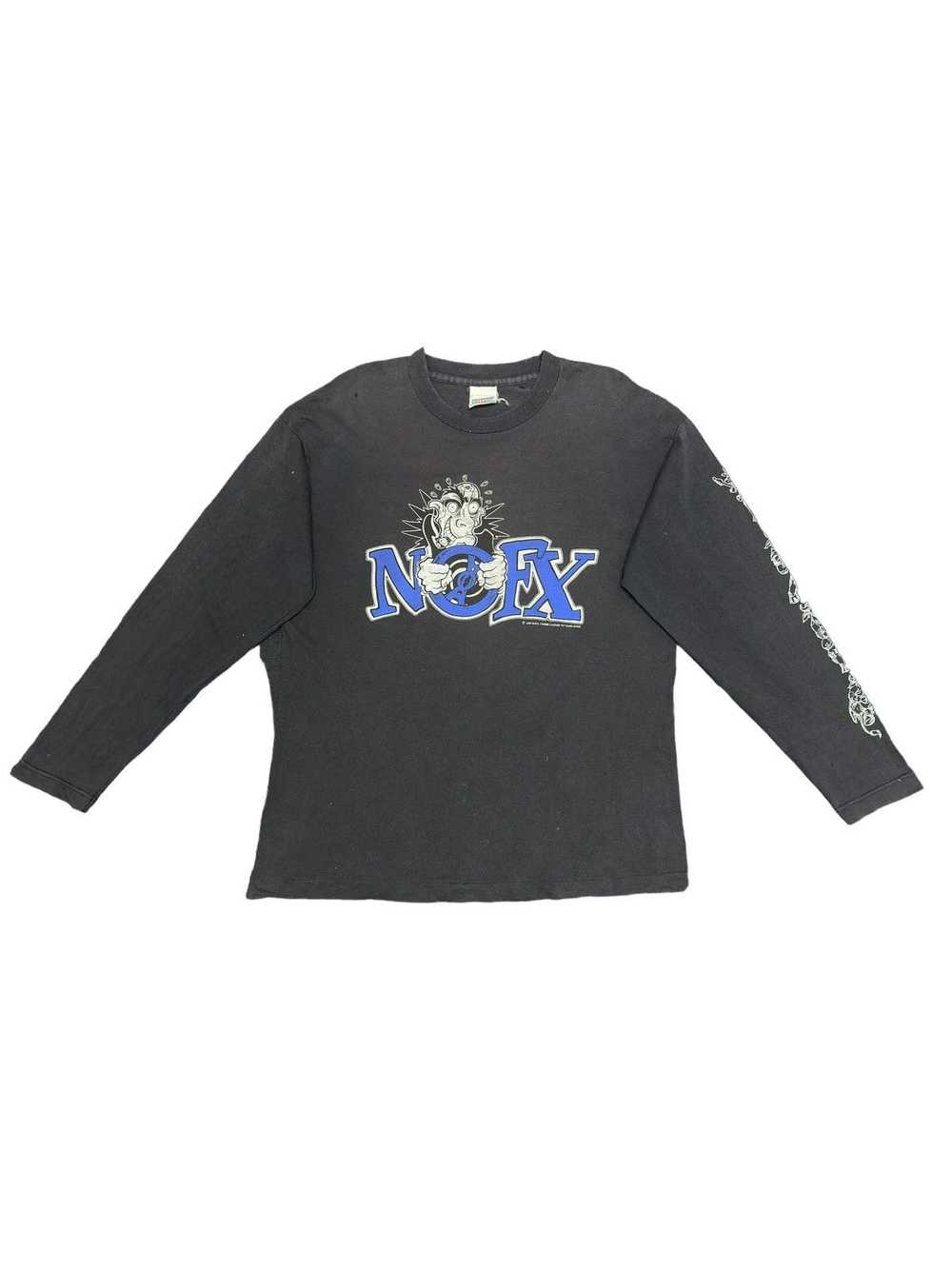 Band Tees × Vintage Vintage 1995 Nofx Soul Doubt … - image 1