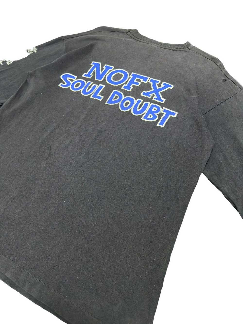 Band Tees × Vintage Vintage 1995 Nofx Soul Doubt … - image 7