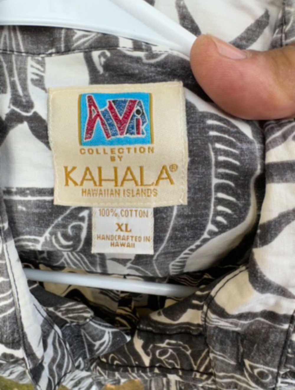 Hawaiian Shirt Kahala Hawaiian Print Full Button … - image 4