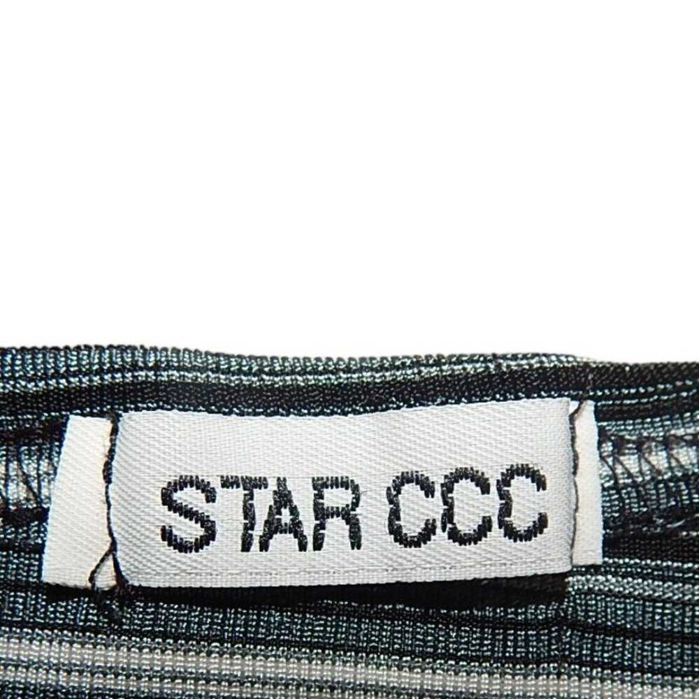 STAR CCC women's medium vintage gray black white … - image 3