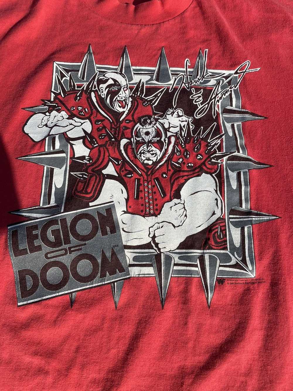Vintage × Wwe × Wwf 90’ Legion Of Doom T-shirt - image 2