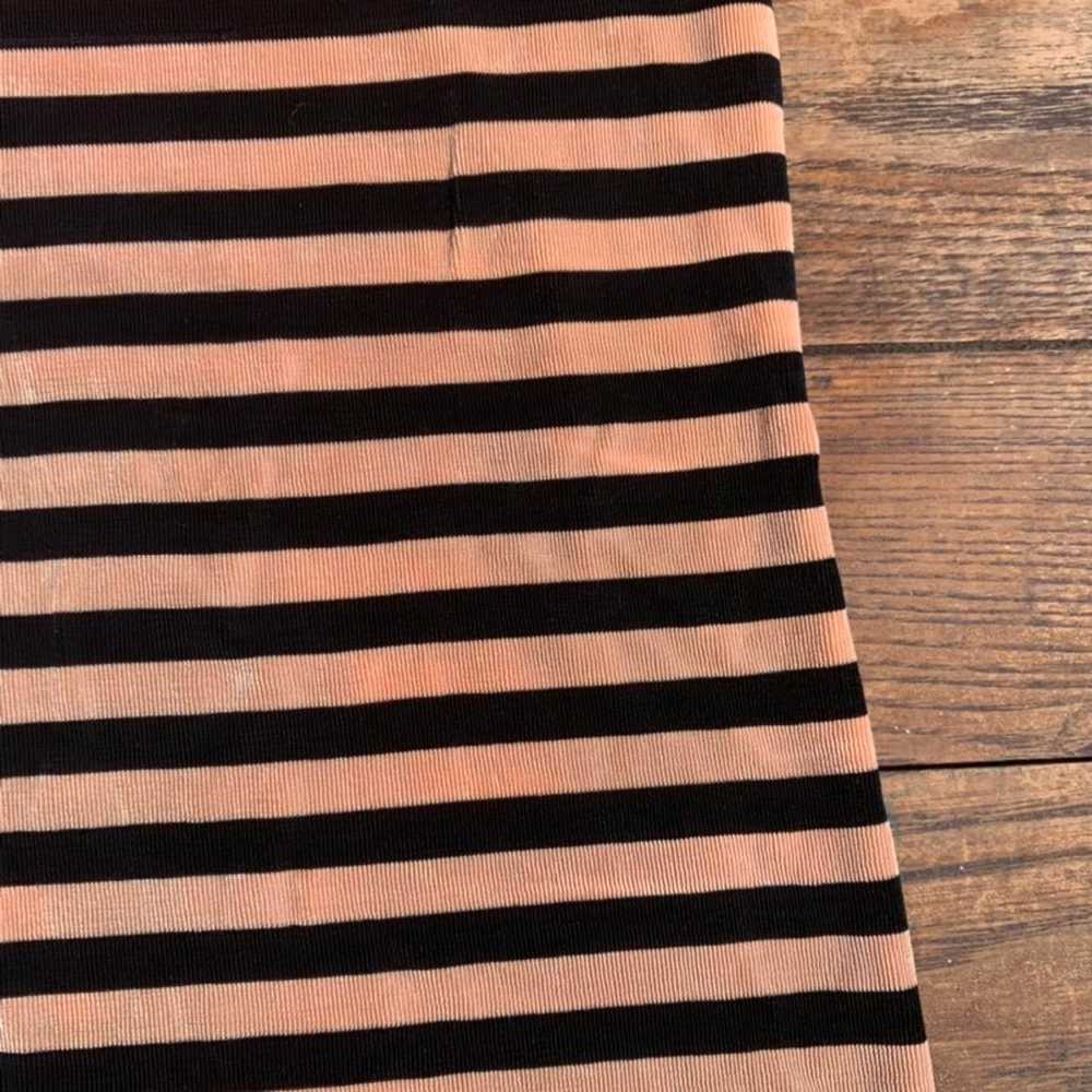 Vintage susan lawrence tan ans black striped stre… - image 10