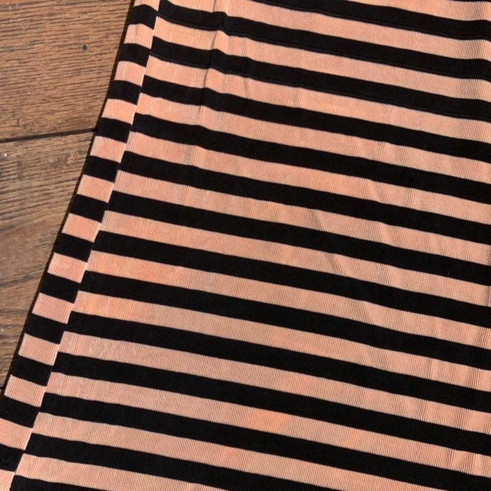 Vintage susan lawrence tan ans black striped stre… - image 5