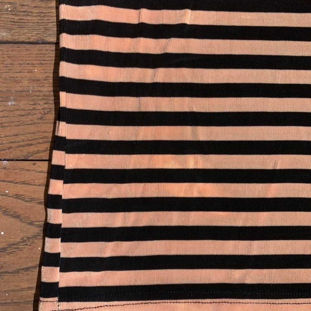 Vintage susan lawrence tan ans black striped stre… - image 9