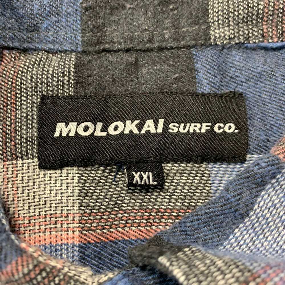Vintage MOLOKAI SURF CO Shirt Mens XXL Button Up … - image 3