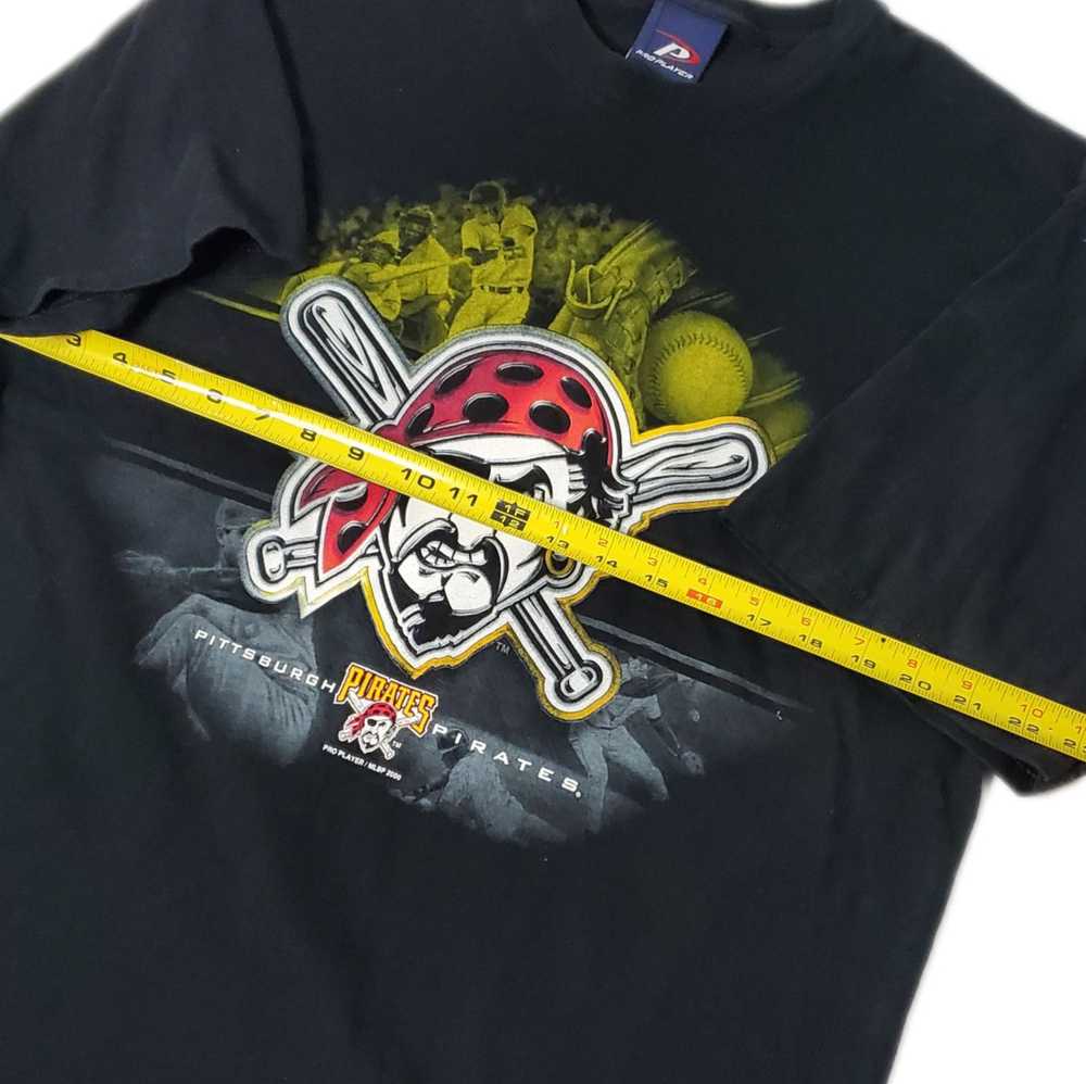 MLB × Vintage Y2K Pittsburgh Pirates Chrome T-Shi… - image 4