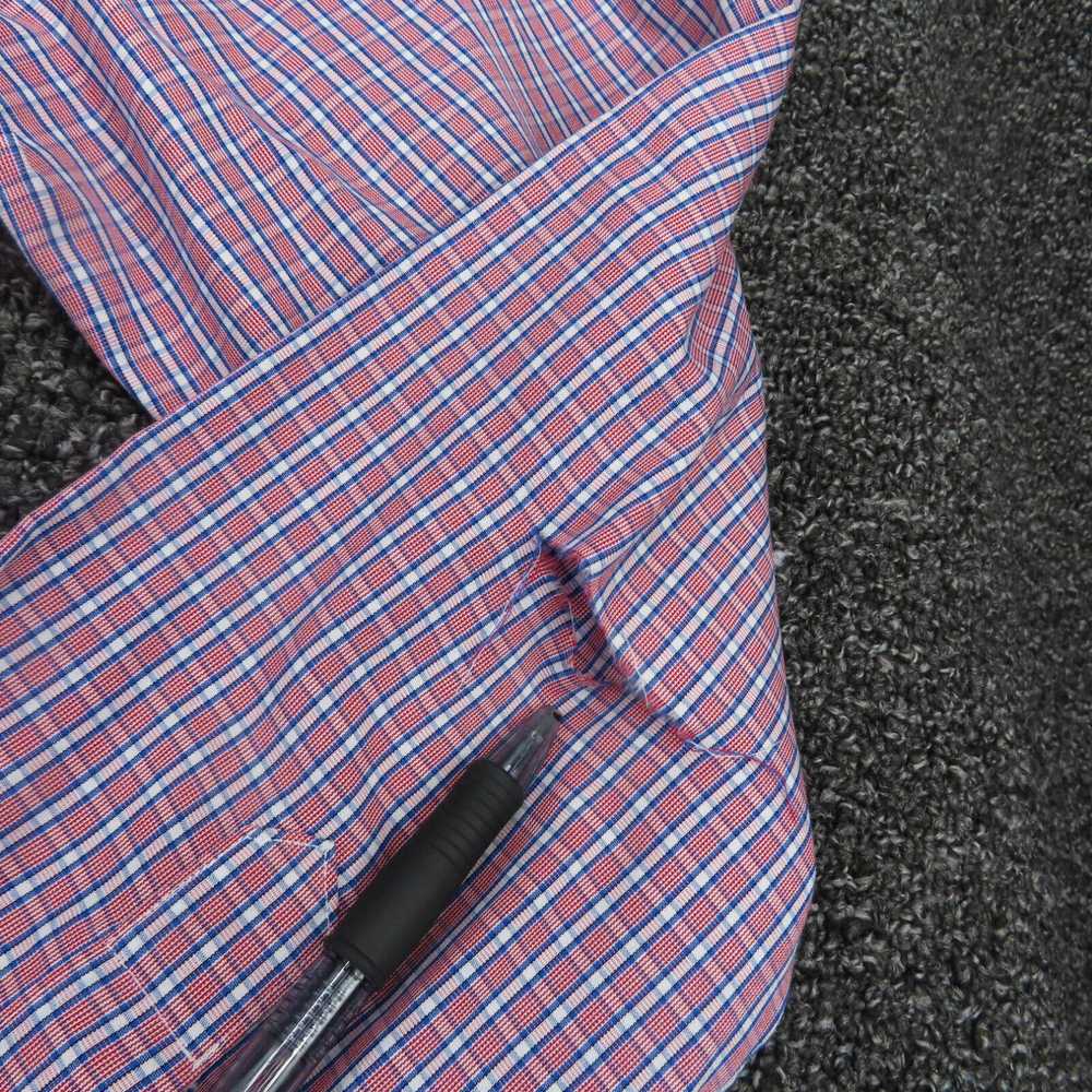 UNTUCKit UNTUCKit Shirt Adult Large Red White & B… - image 2