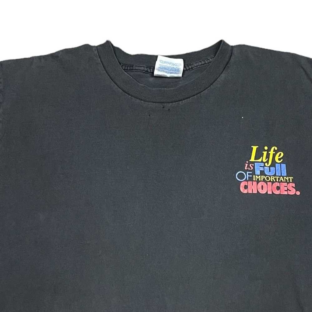 Gildan × Tee Shirt × Vintage Gildan Vintage Life … - image 6