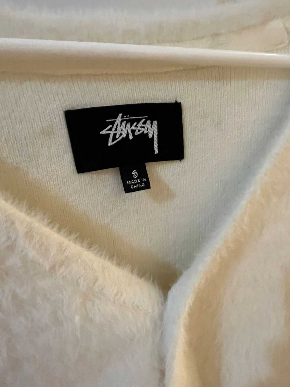 Stussy FINAL DROP NO MORE Stussy shaggy cardigan … - image 2