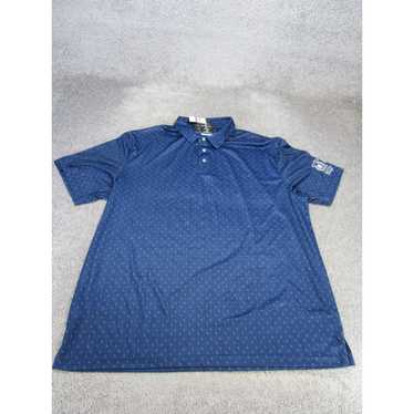 Pga Tour Pga Tour Polo Shirt Mens 2Xl Blue Stretch