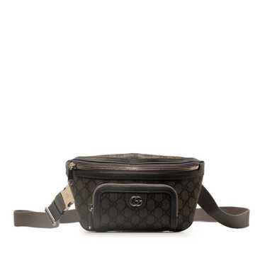 GUCCI GG Supreme Marmont Waist Bag Body 733868 Gr… - image 1