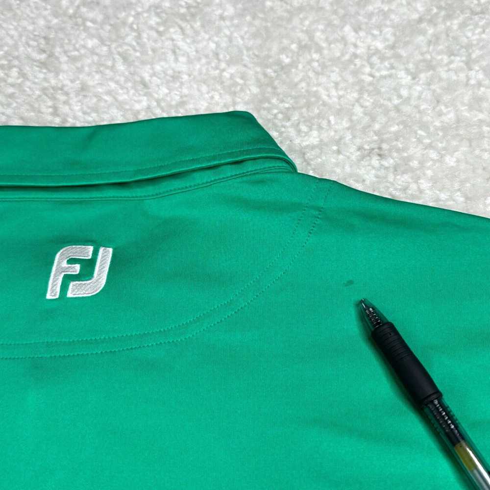 Footjoy Footjoy Polo Shirt Men XL Green SS Golf P… - image 3