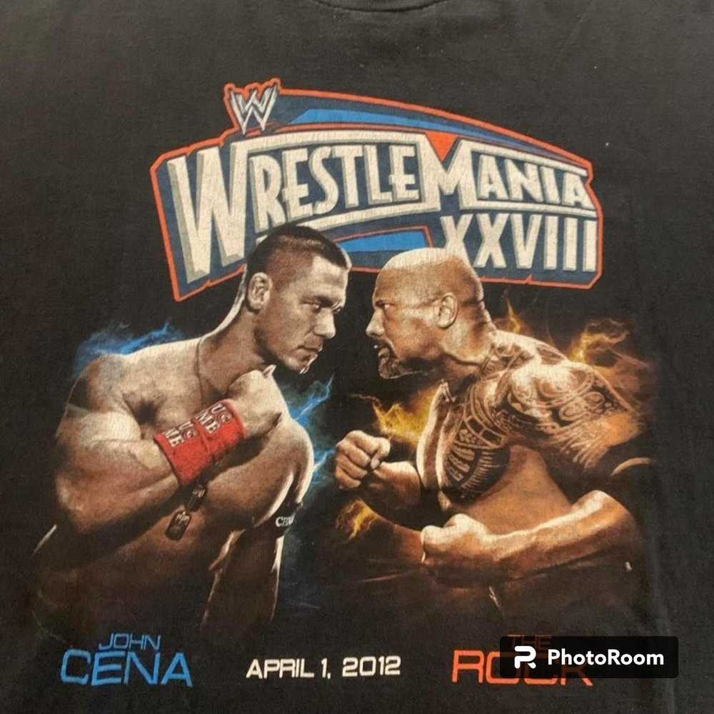 Wwe John Cena Vs. Rock Wrestlemania Xxviii 28 T-S… - image 2