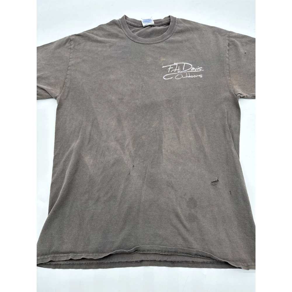 Gildan F H Davis Outdoors T-Shirt Men Medium Gild… - image 1