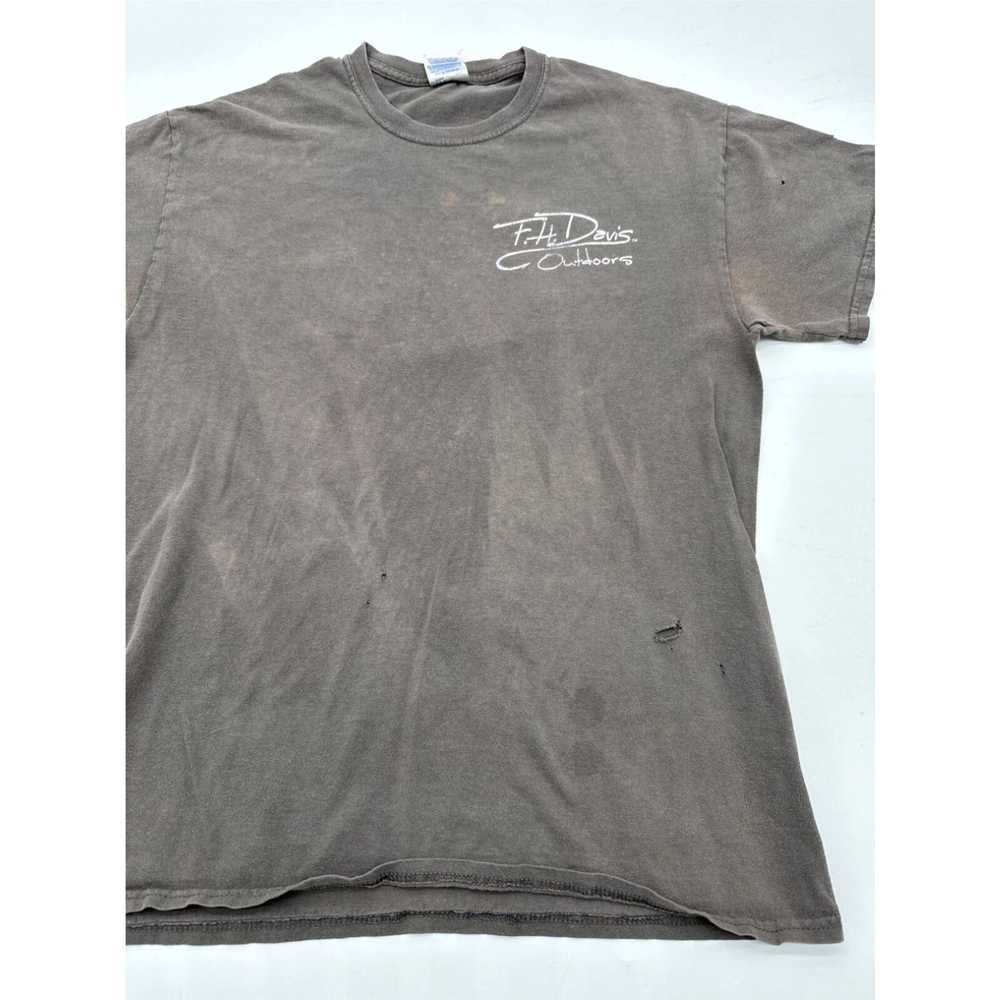 Gildan F H Davis Outdoors T-Shirt Men Medium Gild… - image 3
