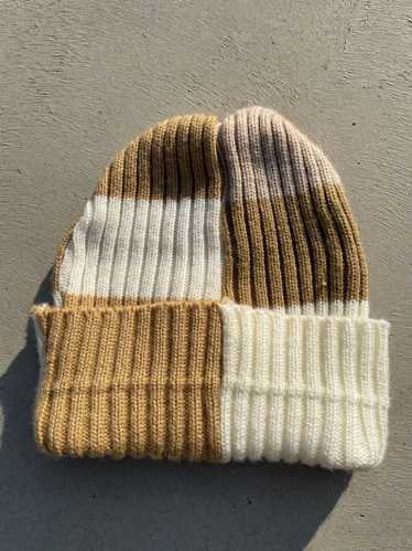 Streetwear Knitted patchwork beanie