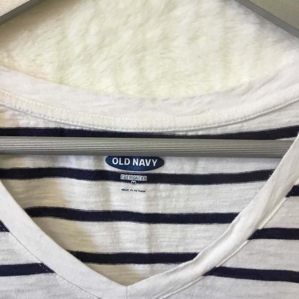 Old Navy Old Navy Blue Striped T-Shirt - image 2