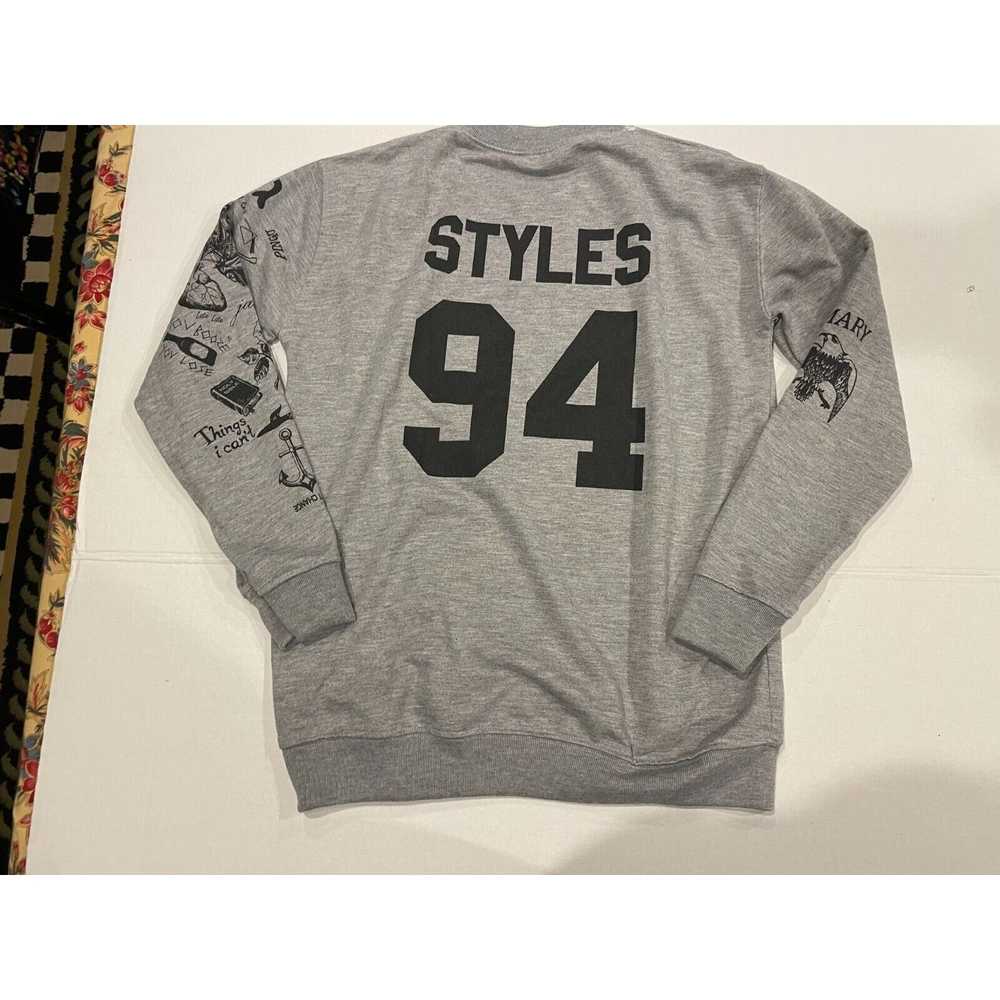 Harry Rosen Harry Styles Gray Tattoo Sweatshirt- … - image 5