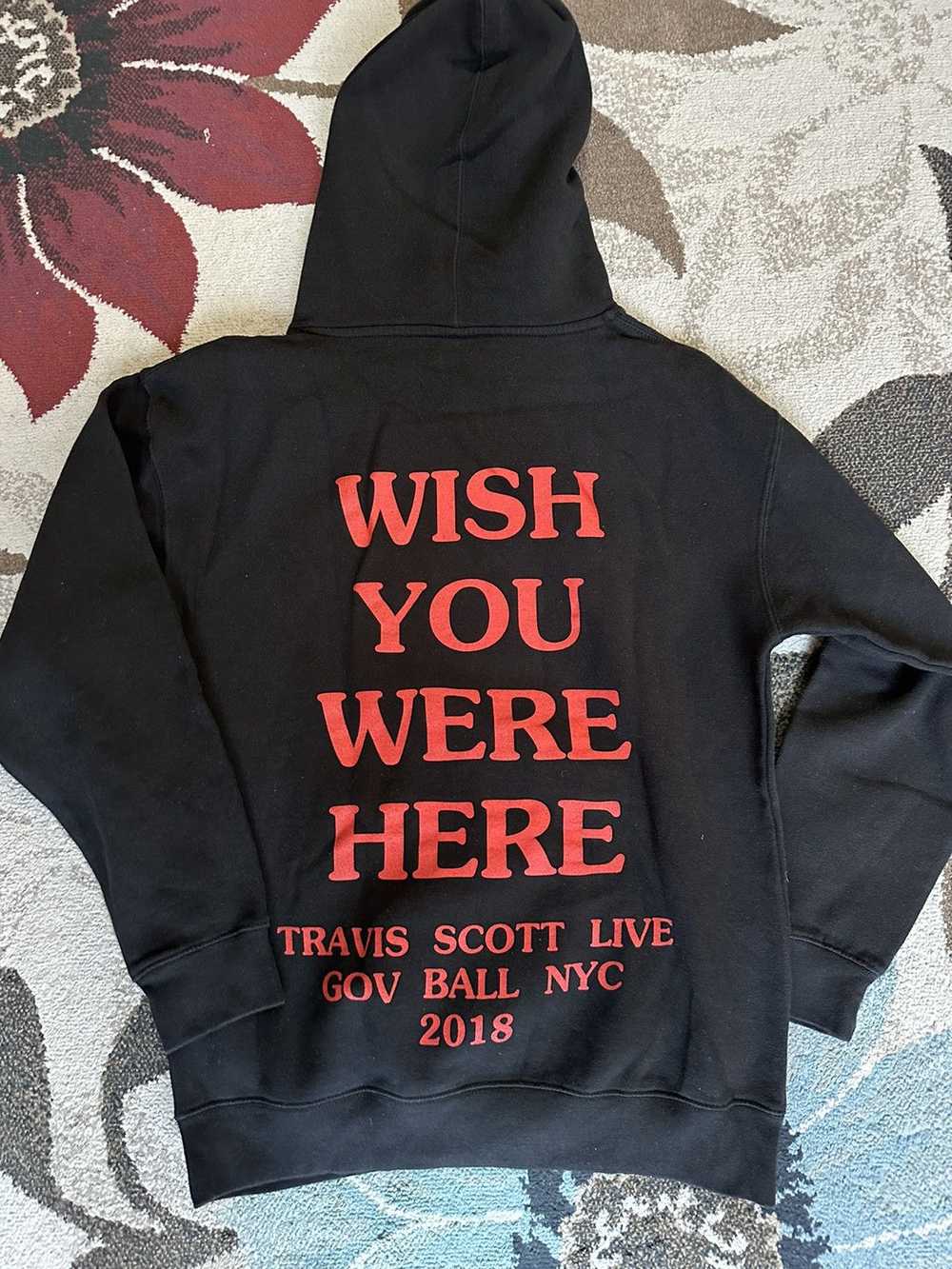 Travis Scott Astroworld Tour Hoodie Gov Ball Edit… - image 3