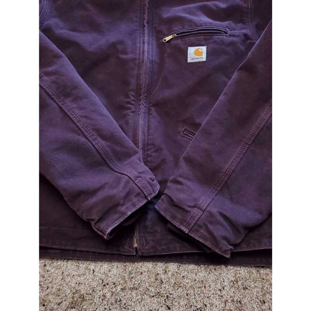 Carhartt VTG Carhartt Jacket Medium Womens Purple… - image 3