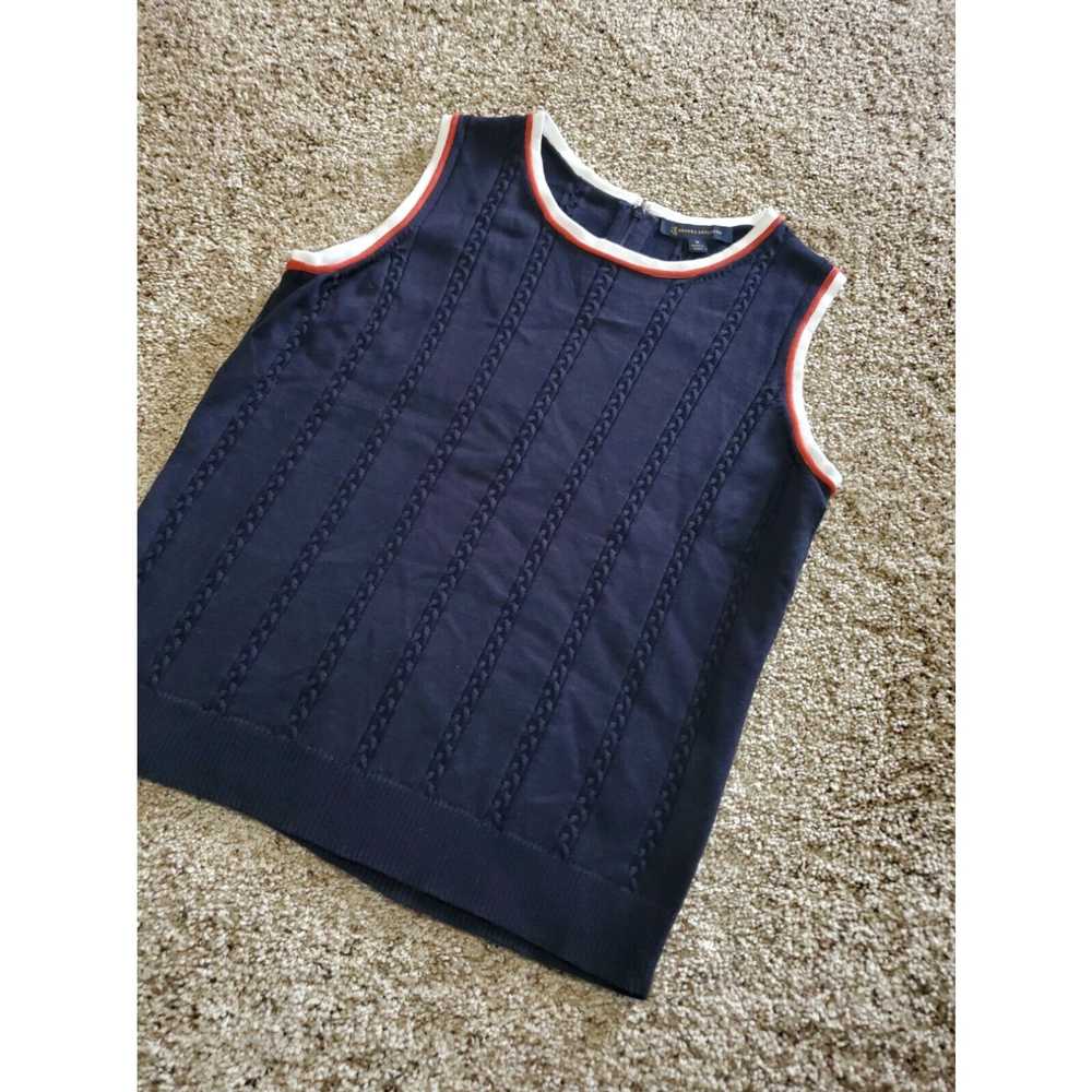 Brooks Brothers Brooks Brothers Cable Knit Vest M… - image 2