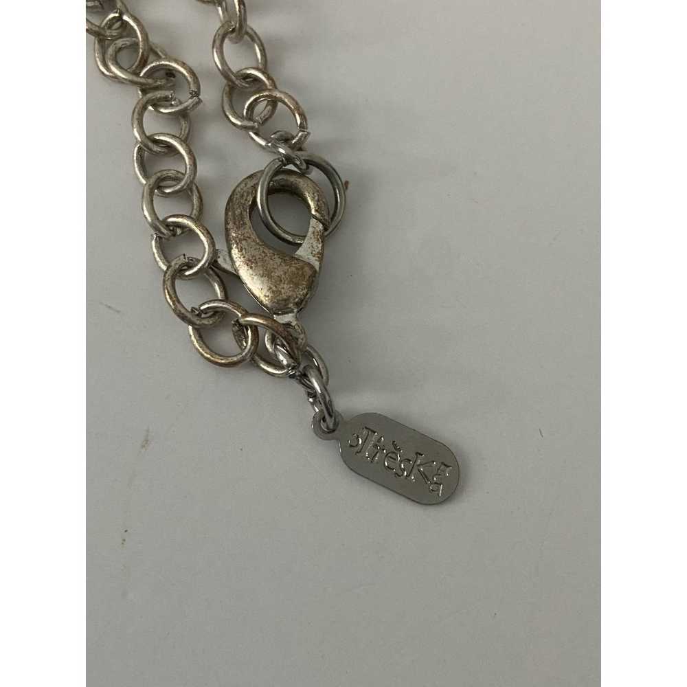 Rare Treska statement necklace with mixed jasper - image 6