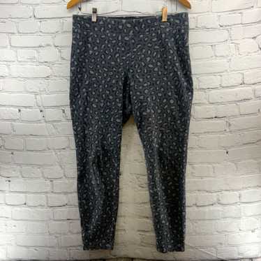 Old Navy Old Navy Leggings Gray Leopard Print Sz … - image 1