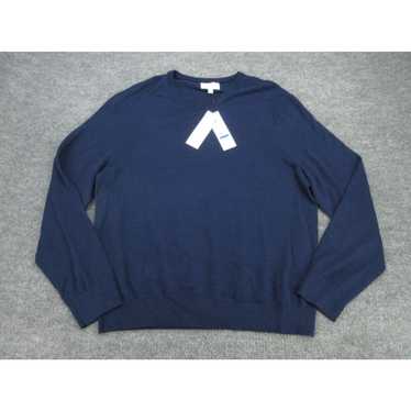 Calvin Klein Calvin Klein Sweater Mens XL Blue V … - image 1