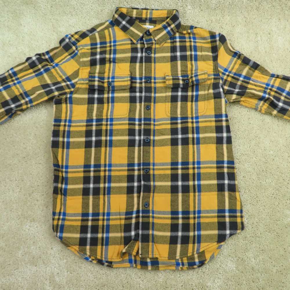 Old Navy Old Navy Shirt Adult Medium Yellow & Blu… - image 1