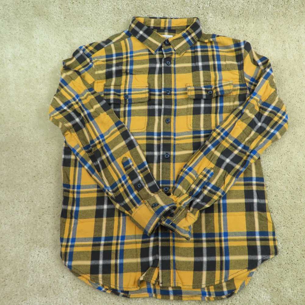 Old Navy Old Navy Shirt Adult Medium Yellow & Blu… - image 2