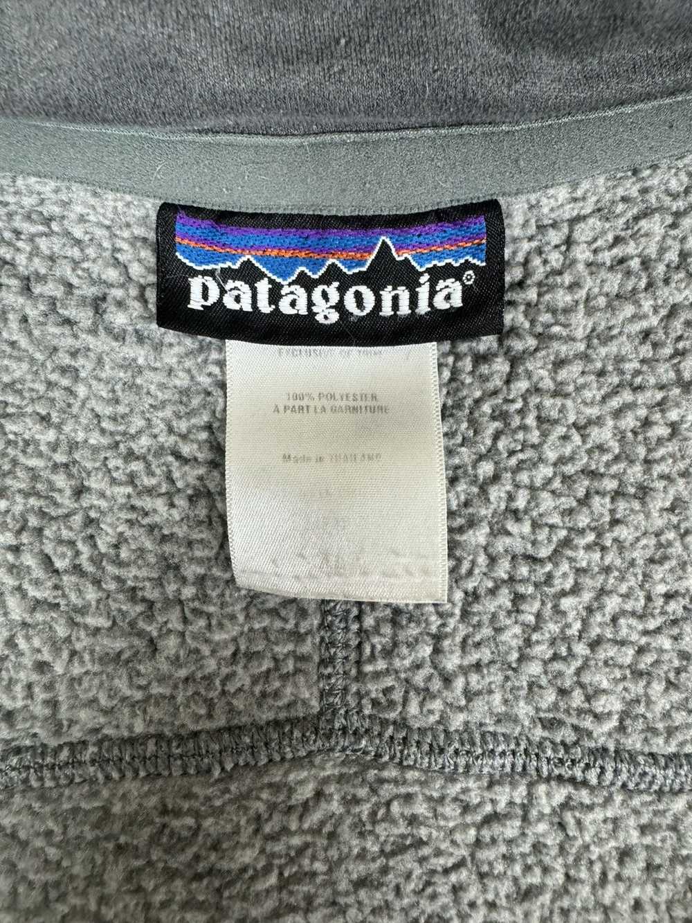 Patagonia Patagonia Grey Fleece 1/4 Zip Jacket Si… - image 4