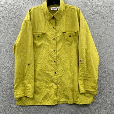 Vintage CHICOS Shirt Womens Size 2 Large Button U… - image 1