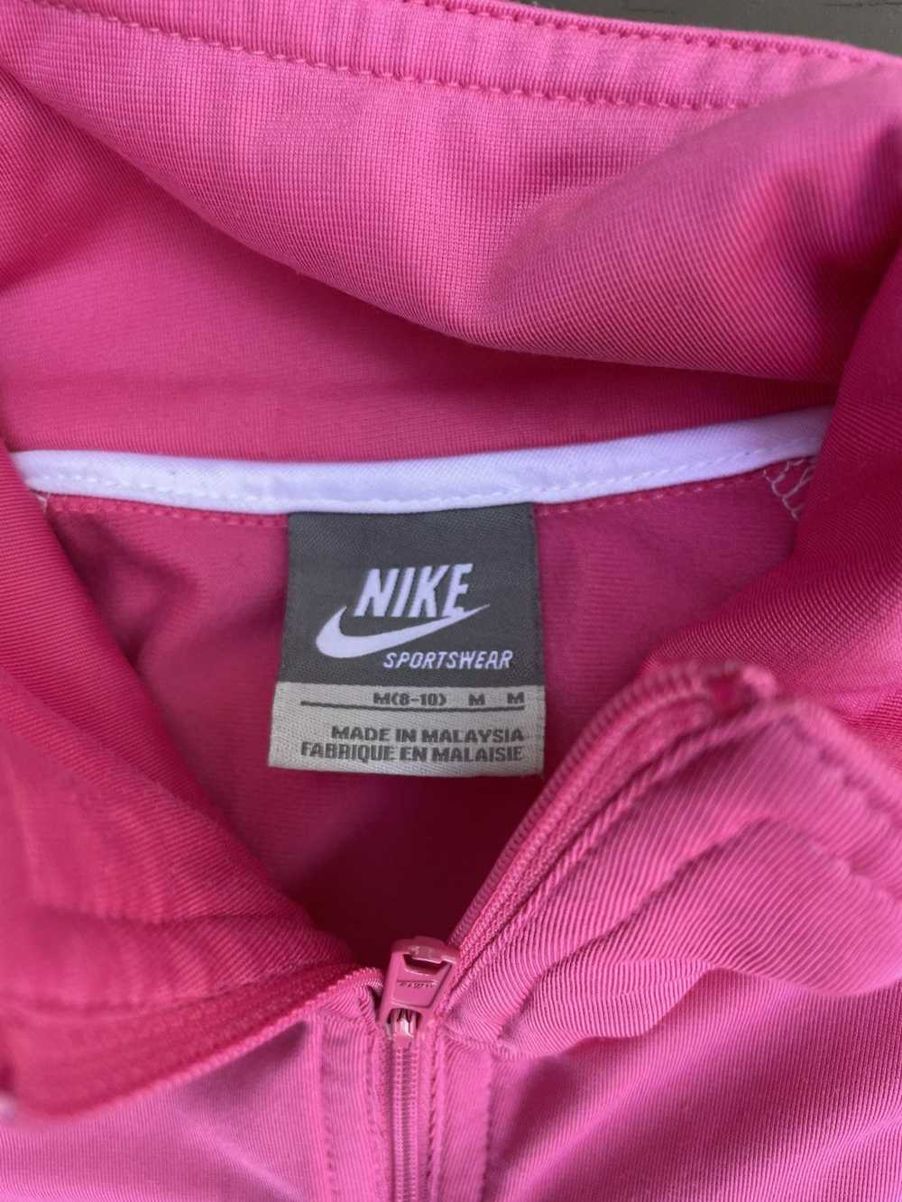 Nike × Streetwear × Vintage Y2K Nike Pink Full-Zi… - image 3