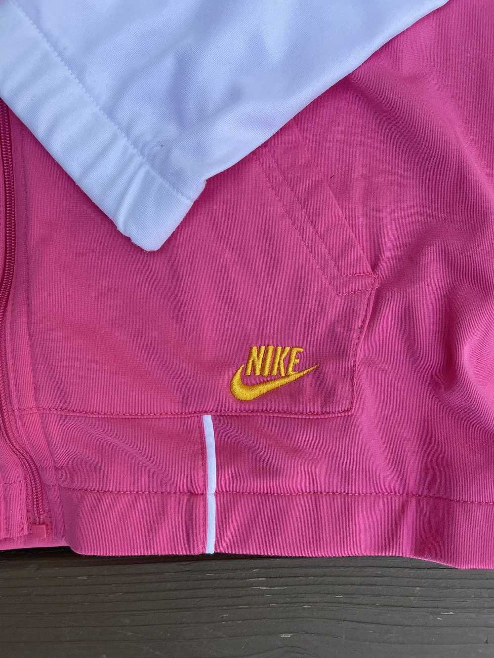 Nike × Streetwear × Vintage Y2K Nike Pink Full-Zi… - image 4