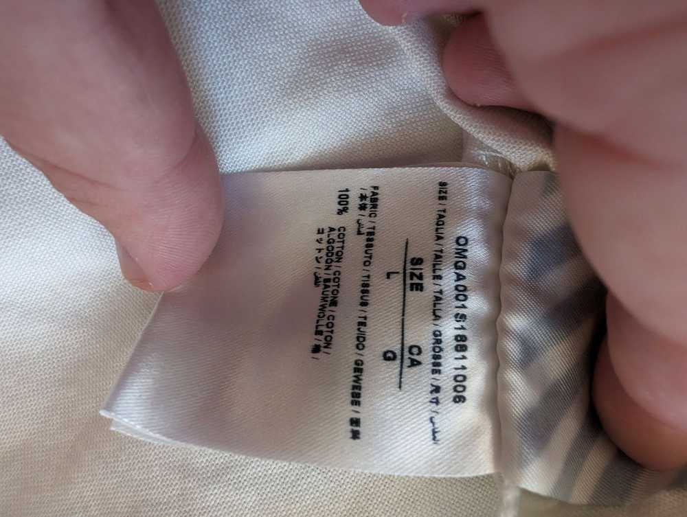 Off-White Off white fire tape button up - image 7