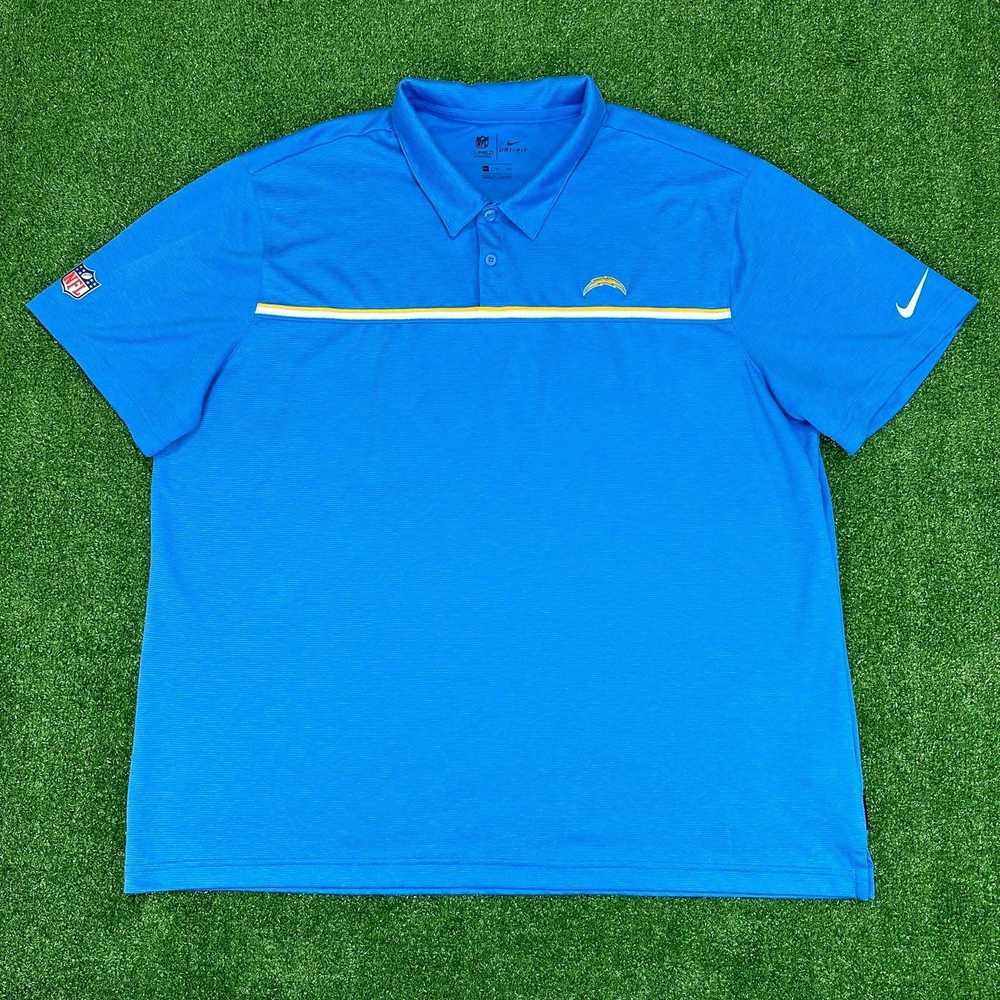 NFL × Nike Nike Los Angeles Chargers Polo Mens 2X… - image 1